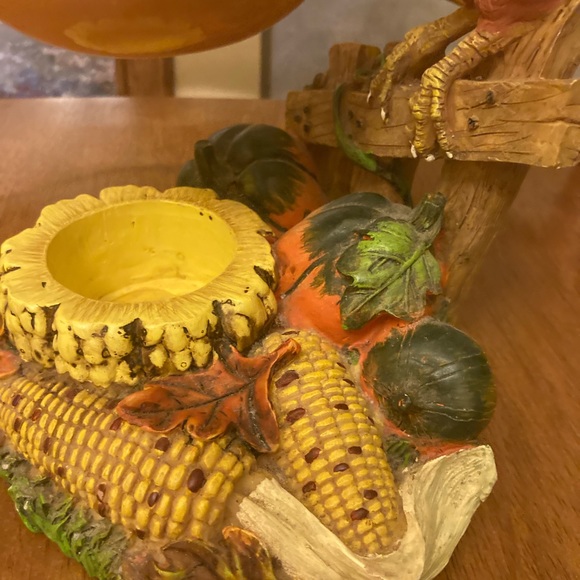 Yankee Candle Rooster Tart Warmer Votive Candle Holder - Missing Glass Cup - Picture 3 of 15